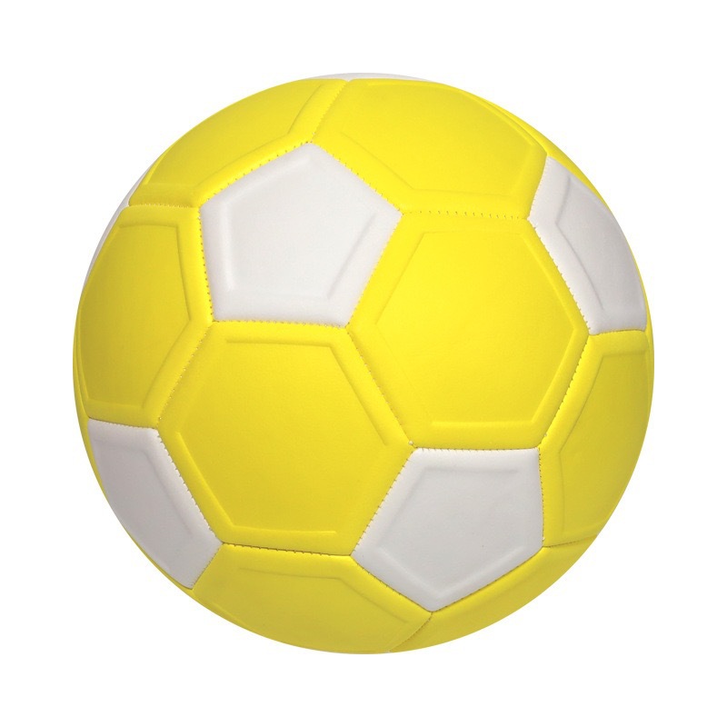 압흔 곡선 매직 축구공 (노랑/흰색)