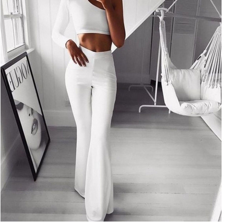 High Waist Wide Leg Pants 4