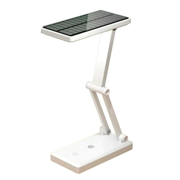 rechargeable LED folding table lamp solar-powered