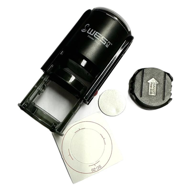 ������תӡ��Բ��20MM���κڿǻ�īӡ��SC-20 ӡ�²�������