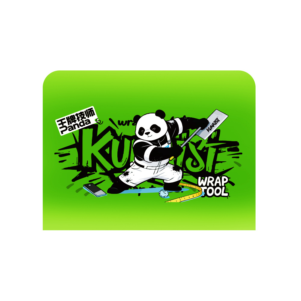 Double blade green 10CM