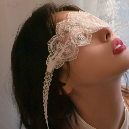 Yiyue sexy lingerie, sexy eye mask, hot lace see-through supplies W23