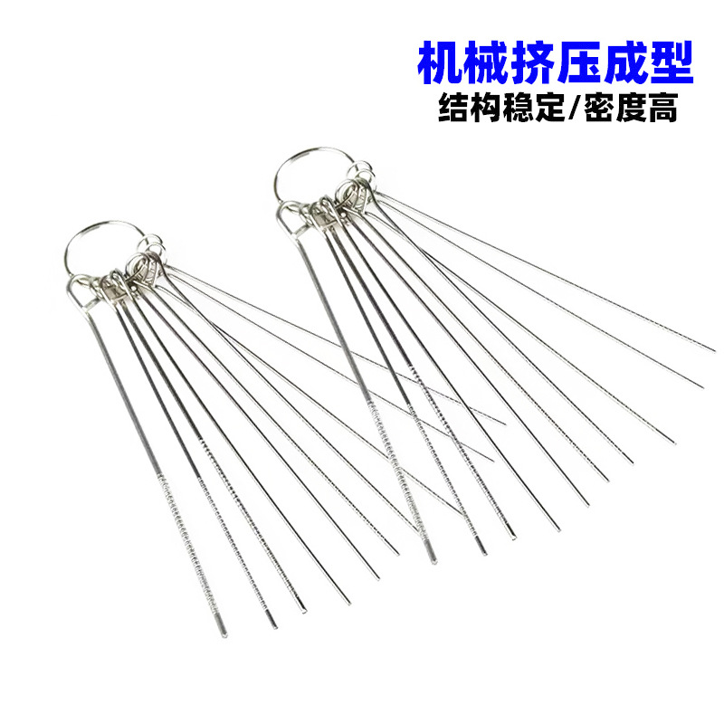 跨境不锈钢通针割嘴疏通器割炬通针盒装导电嘴通针割枪通针10件套-阿里巴巴