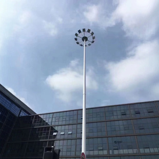 15m Mid-Pole Stadium Lights Anti-Dazzle