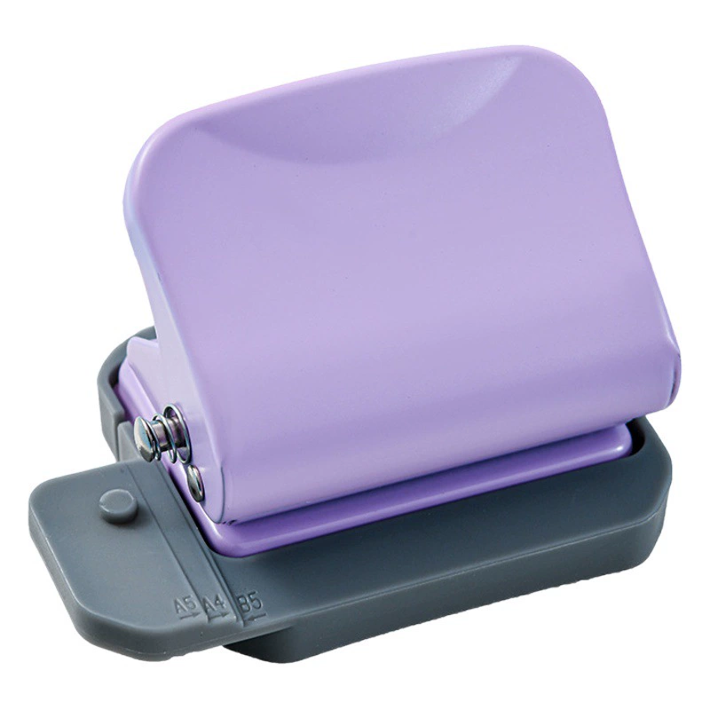 Ручной Перфоратор с 6 отверстиями, регулируемый Перфоратор с круглым отверстием, небольшой металлический офисный пористый трудосберегающий Дырокол