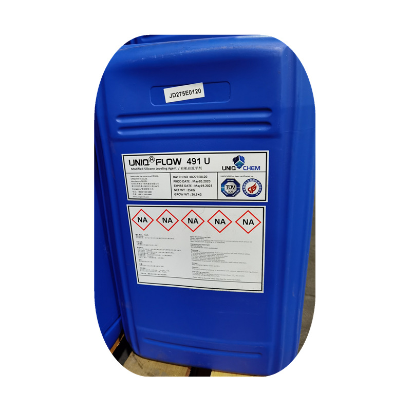 【青虹】Uniqflow 491U 降低表面张力有机改性聚硅氧烷流平剂