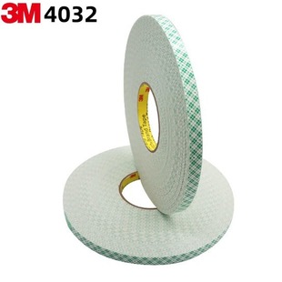 3m4032 Foam Double-Sided Tape Temperature-Resistant Ultra-Thin Traceless Waterproof Green Plaid Double-Sided Foam Tape Car Tape