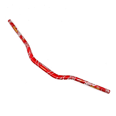 aluminum alloy high-strength handlebar: Motorcycle Safety Supplies - printed-red