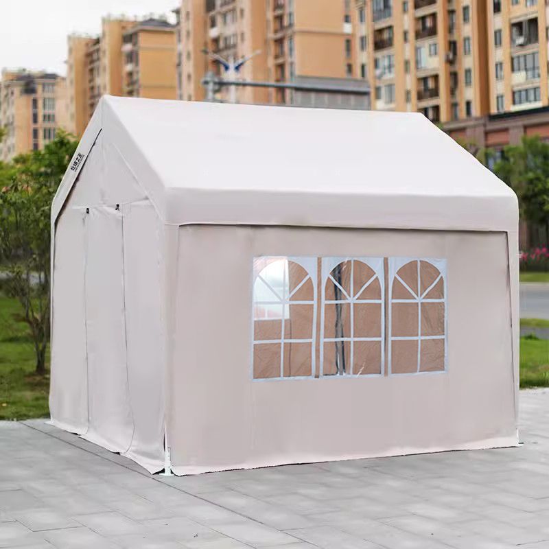 网红集市户外帐篷遮阳棚摊位摆摊四脚移动简易夜市四角定作防雨篷