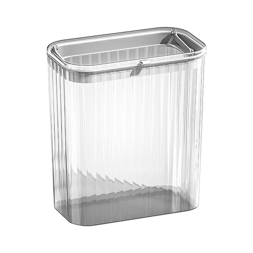 Bathroom trash can  new household narrow gap toilet waste paper special kitchen with lid wall-mounted with lid