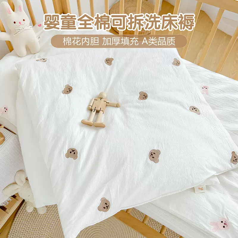 新生婴儿床垫纯棉棉花垫被儿童棉垫宝宝幼儿园床褥子纯棉铺垫子