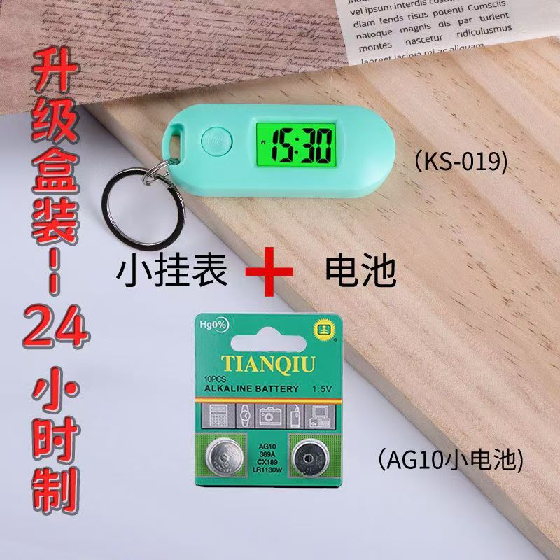 Nuevo estudiante mudo examen reloj electrónico hombres y mujeres regalo pequeño reloj creativo luminoso portátil reloj oficial