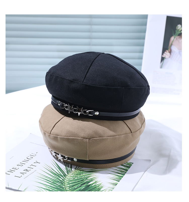 Women's Basic Solid Color Eaveless Beret Hat display picture 2