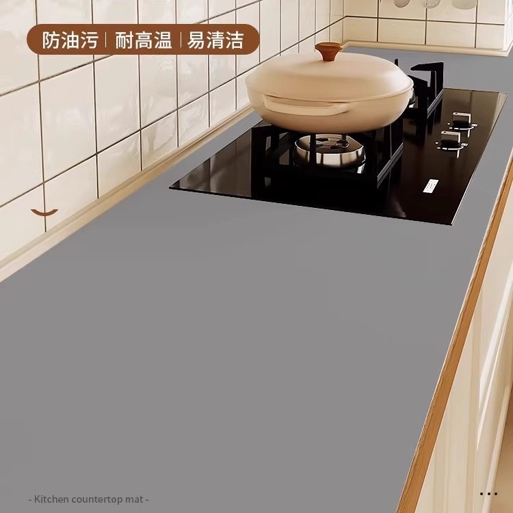 3.5mm加厚厨房灶台台面翻新保护垫防水防油耐高温灶台专用垫子|undefined