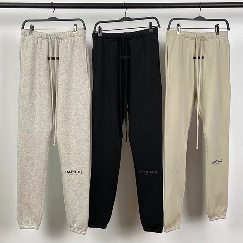 thumbnail for 2021SS core series pants reflective FOG double line ESSENTIALS sweater fashion brand pants cross-border hot sale