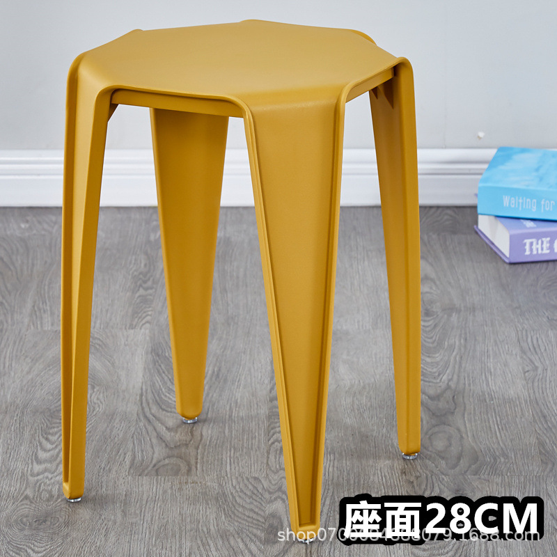 생강-가득 찬 플라스틱-사각형 의자-좌석 표면 28CM