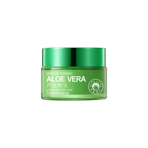 Po Quan Ya Aloe Moisturizing Repair Cream, Moisturizing Oil-Control Clear Shrink Pore Essence, Bare Skin Cream Skincare