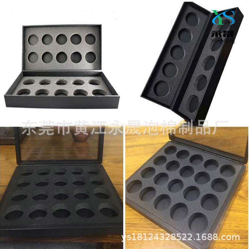 防静电阻燃xpe泡棉内衬 防水防潮ixpe内衬一体雕刻海绵内衬包装盒