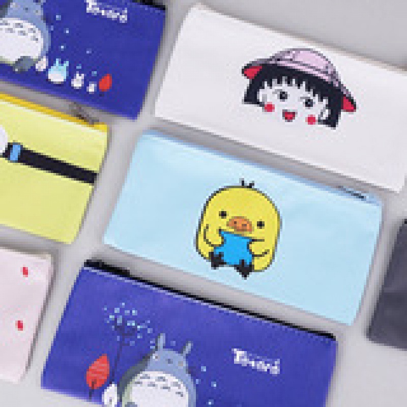 만화 작은 연필 가방