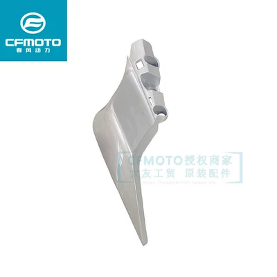 Original motorcycle parts: single rocker arm, left and right tail covers, rear guard, rear spoiler (Motorcycle tail) - left-rear-cover-starlight-white-comes-with-20-white-car-stickers