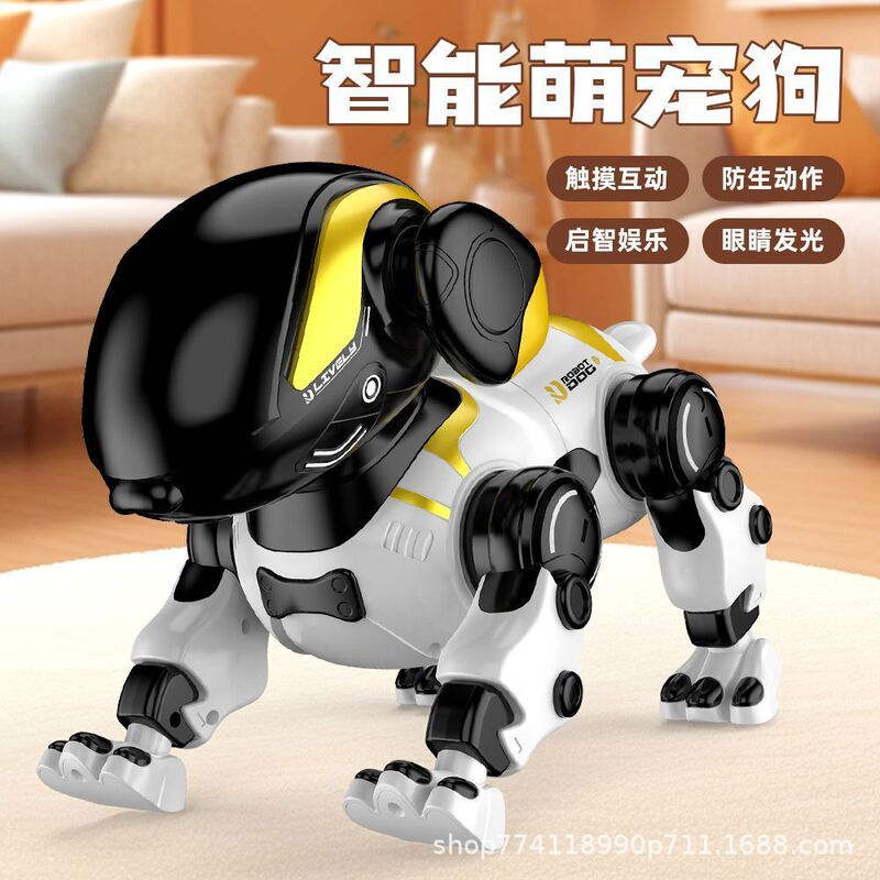 New Technology Ai Programming Remote Control Puppy Toy Intelligent Mechanical Electric Robot Kidsren Boys and Girls Gifts