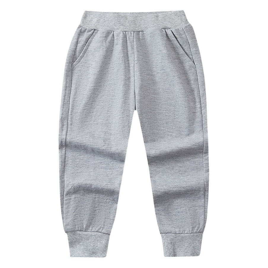 Детская одежда для мальчиков и девочек брюки весна и осень 2024 новые спортивные брюки для детей осень и зима хлопковые повседневные брюки