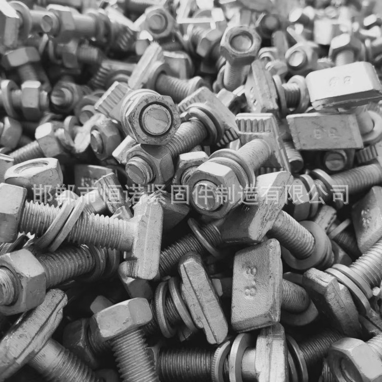 哈芬槽T型螺栓 热镀锌螺栓8.8T型螺栓 恒诺哈芬槽螺栓厂家供应