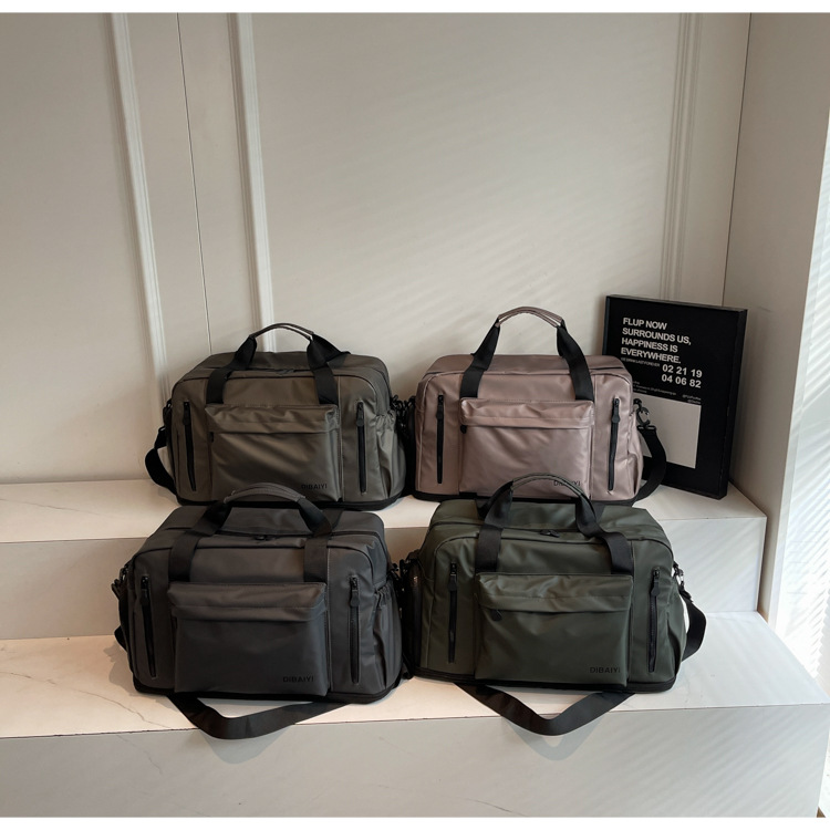 Großvolumige Kurztransport-Reisetasche, tragbar, Geschäftsreise, Tourismus, Bordgepäck, erweiterbar, Reisetasche, wasserdicht, dual-use nass und trocken, Fitness, 20