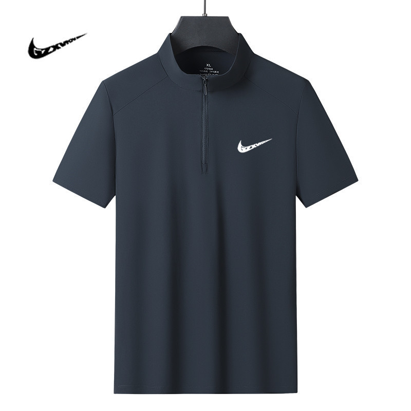2026 New Thin Breathable Polo Shirt for Men, Casual Loose Quick-Dry T-Shirt, Men's Ice Silk Sports Elastic Short-Sleeve 2026 New Thin Breathable Polo Shirt for Men, Casual Loose Quick-Dry T-Shirt, Men's Ice Silk Sports Elastic Short-Sleeve