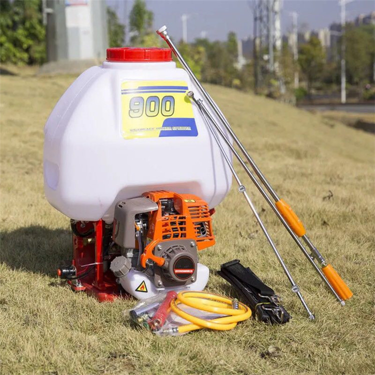 背负式蔬菜大棚灭虫喷雾机价格 四冲程汽油高压超微雾化机 厂家