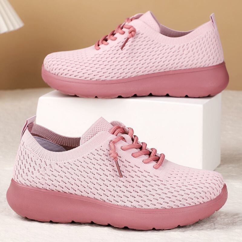 White Pillow Crane breathable mesh comfortable casual shoes with polyurethane soft sole, breathable and lightweight mesh shoes, low-cut fly-knit shoes White Pillow Crane breathable mesh comfortable casual shoes with polyurethane soft sole, breathable and lightweight mesh shoes, low-cut fly-knit shoes