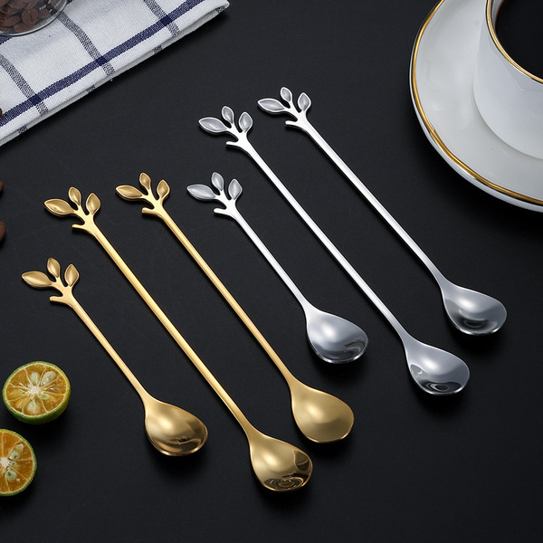 Coffee mixing stick stainless steel