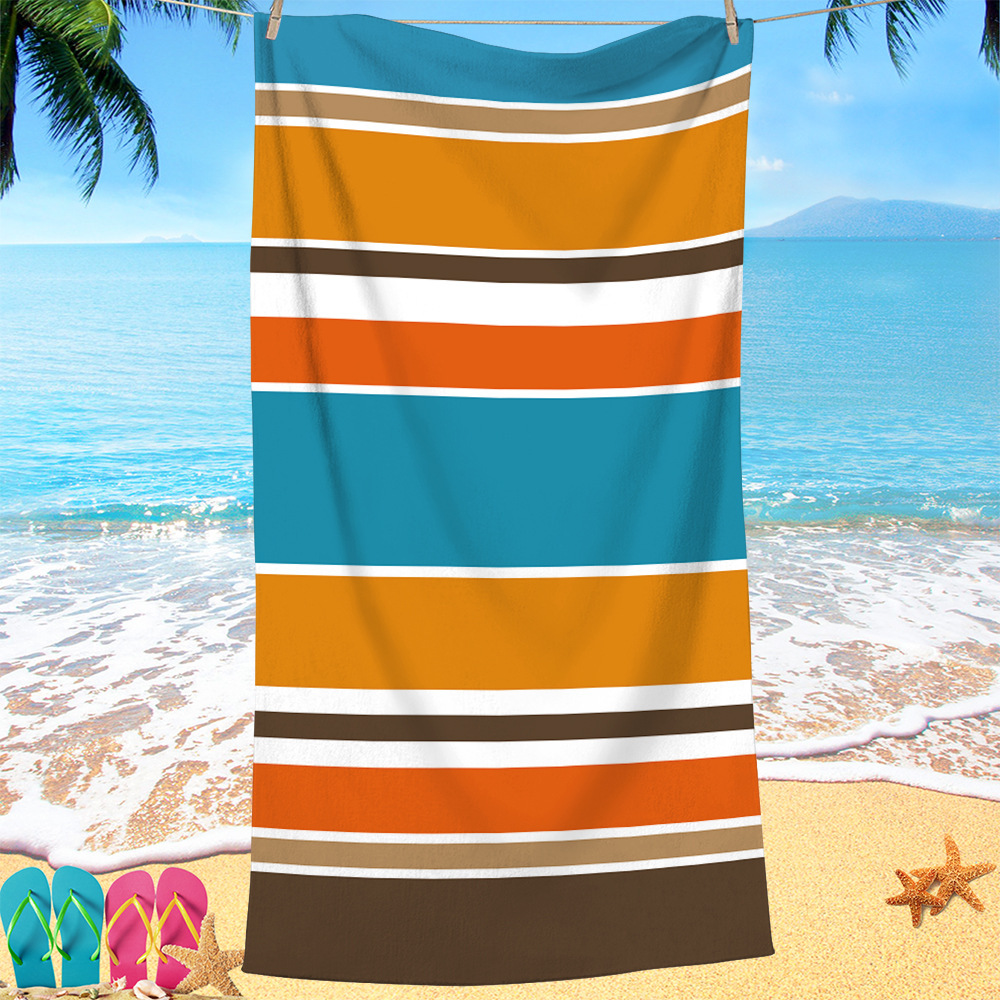 Toalla de playa de microfibra caliente de Amazon Toalla de baño absorbente de mariposa súper grande transfronteriza Towel engrosado