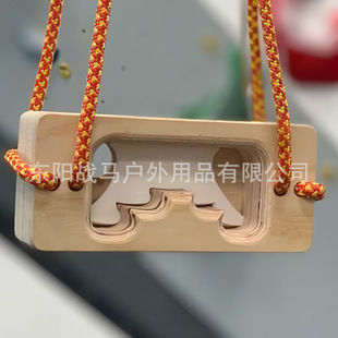 Dual-Design Portable Hangboard Portable Finger Strength Board Rock Climbing Finger Strength Trainer
