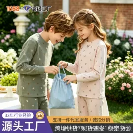童家居服套装;童保暖裤;童裤
