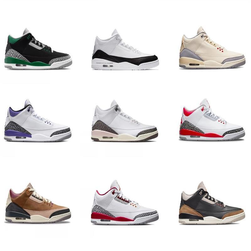 Putian shoes new foreign trade factory wholesale Jordan 3 white cement flame red air cushion non-slip men's basketball shoes Putian shoes new foreign trade factory wholesale Jordan 3 white cement flame red air cushion non-slip men's basketball shoes