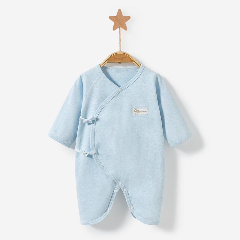 Ropa de bebé recién nacido para primavera, otoño y principios de invierno, capa base de algodón puro, pelele cálido de 0 a 3 meses, traje para gatear, pijama, mono de bebé.