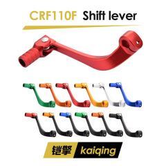 オフロードバイク改造パーツはホンダ13-18CRF110R折りたたみギアレバーアルミ合金ギアレバーに適しています。