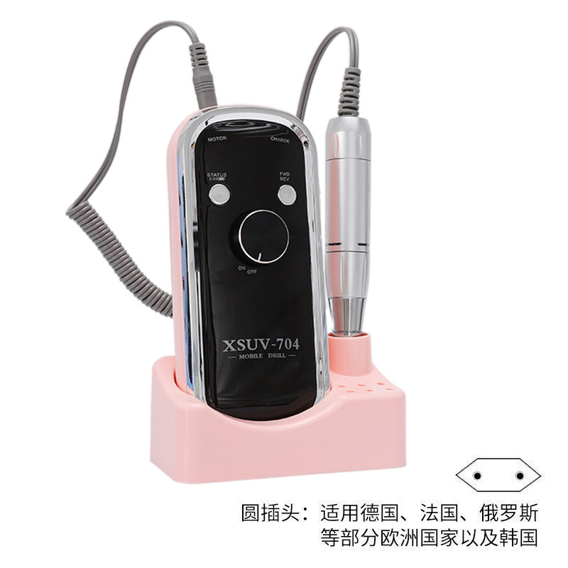 Polizador de uñas portátil transfronterizo 45000RPM Polizador de pulido multifuncional de almacenamiento de energía especial para la tienda de uñas