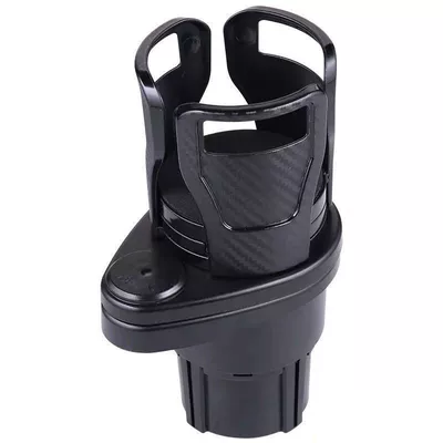 Car Water Cup Holder Multifunctional One-To-Two Car Tea Cup Holder Bracket Beverage Holder Cup Holder Holder Other in the Car (Car cup holder/beverage holder) - 1-pack-car-mounted-one-to-two-water-cup-holder