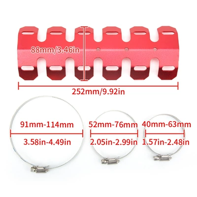 Heat Sink Anti-Scalding Sheet — Motorcycle Safety Supplies