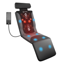 按摩床垫家用多功能全身腰背部震动肩颈揉捏热敷按摩躺垫可折叠