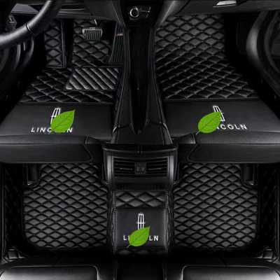 Suitable for Lincoln MKC, Lincoln MKZ, Navigator, Aviator, Navigator, and Adventurer full-coverage car floor mats (Modelə uyğun ayaqaltı) - lincoln-mkc-single-layer-black