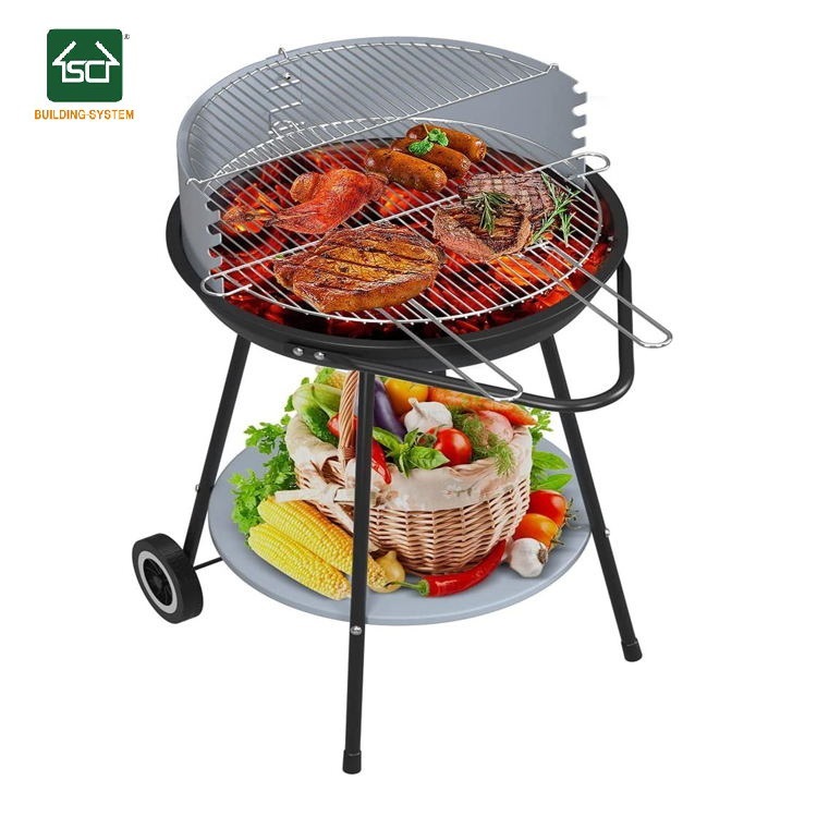 Horno de barbacoa americano Parrilla de barbacoa al aire libre europeo y americano montado horno extraíble Foshan barbacoa parrilla estufa de té estufa