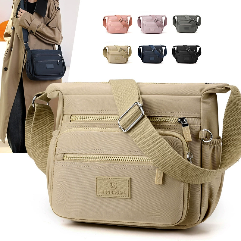 Сумка для мамы среднего возраста, новая японская и Корейская тканевая сумка, новая многослойная Сумка через плечо, женская сумка для мобильного телефона, дорожная сумка для мамы