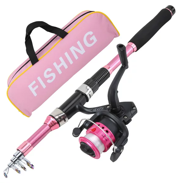 Cross-border fishing rod, lure rod, fishing gear set, telescopic lure sea rod, long-distance casting rod, hand rod, spinning reel, manufacturer wholesale