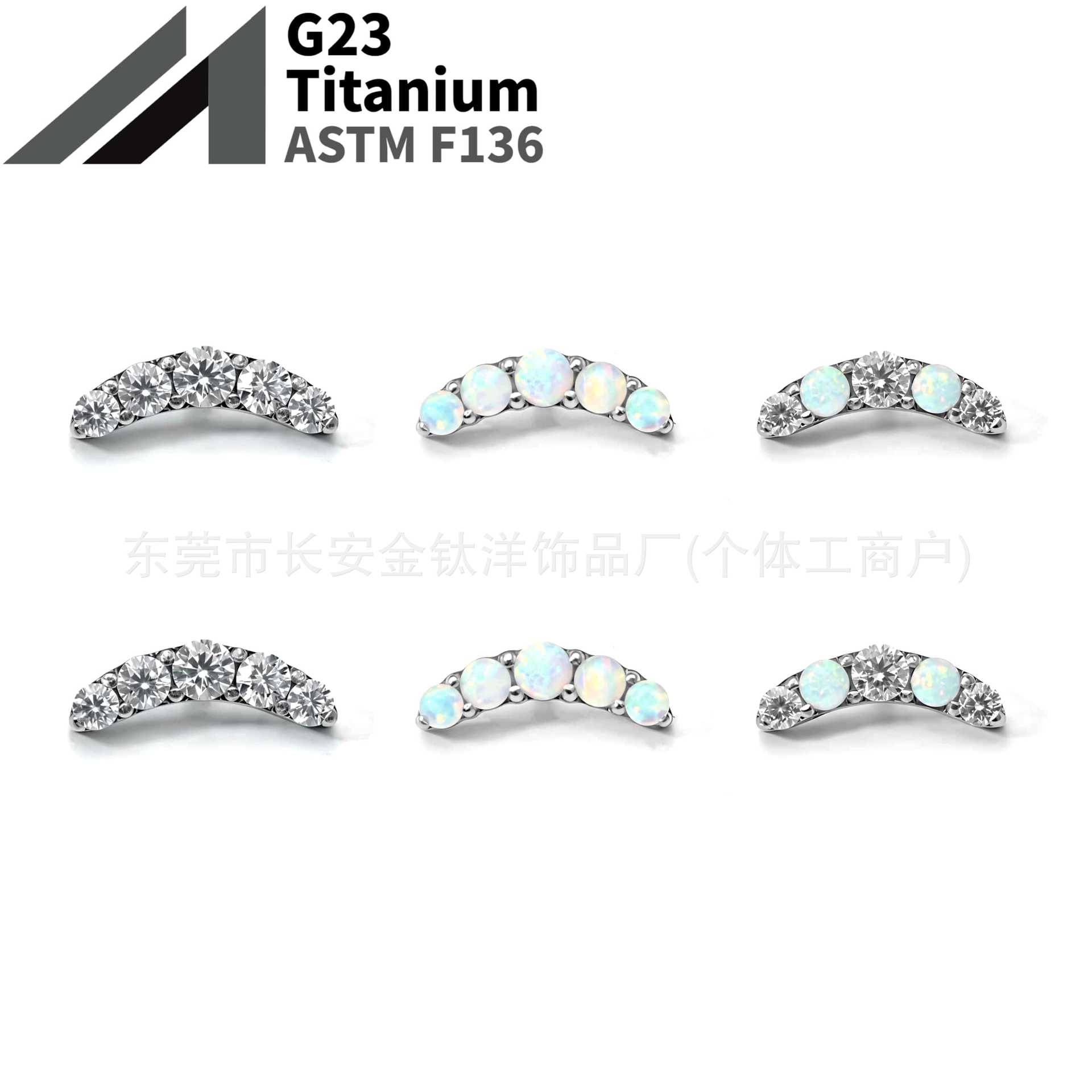16G labret stud size and finish detail