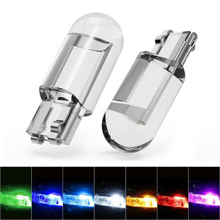 Shenghui Factory Car LED Width Lamp License Plate Lamp T10 W5W Transparent COB Highlight Position Lamp Cross Border