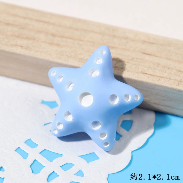 Spot blue starfish