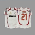 06-07 UCL Champions AC Away #21 Pirlo + Patch
